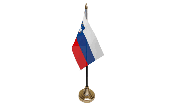 Slovenia Table Flags